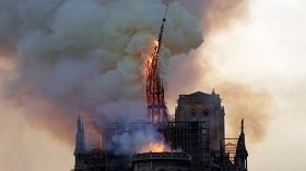 Notre Dame, Patrimonio en llamas